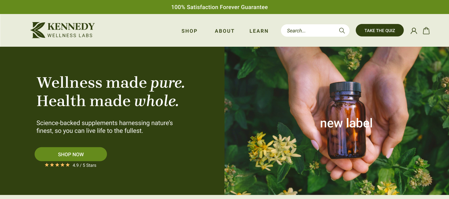 Kennedy Wellness storefront