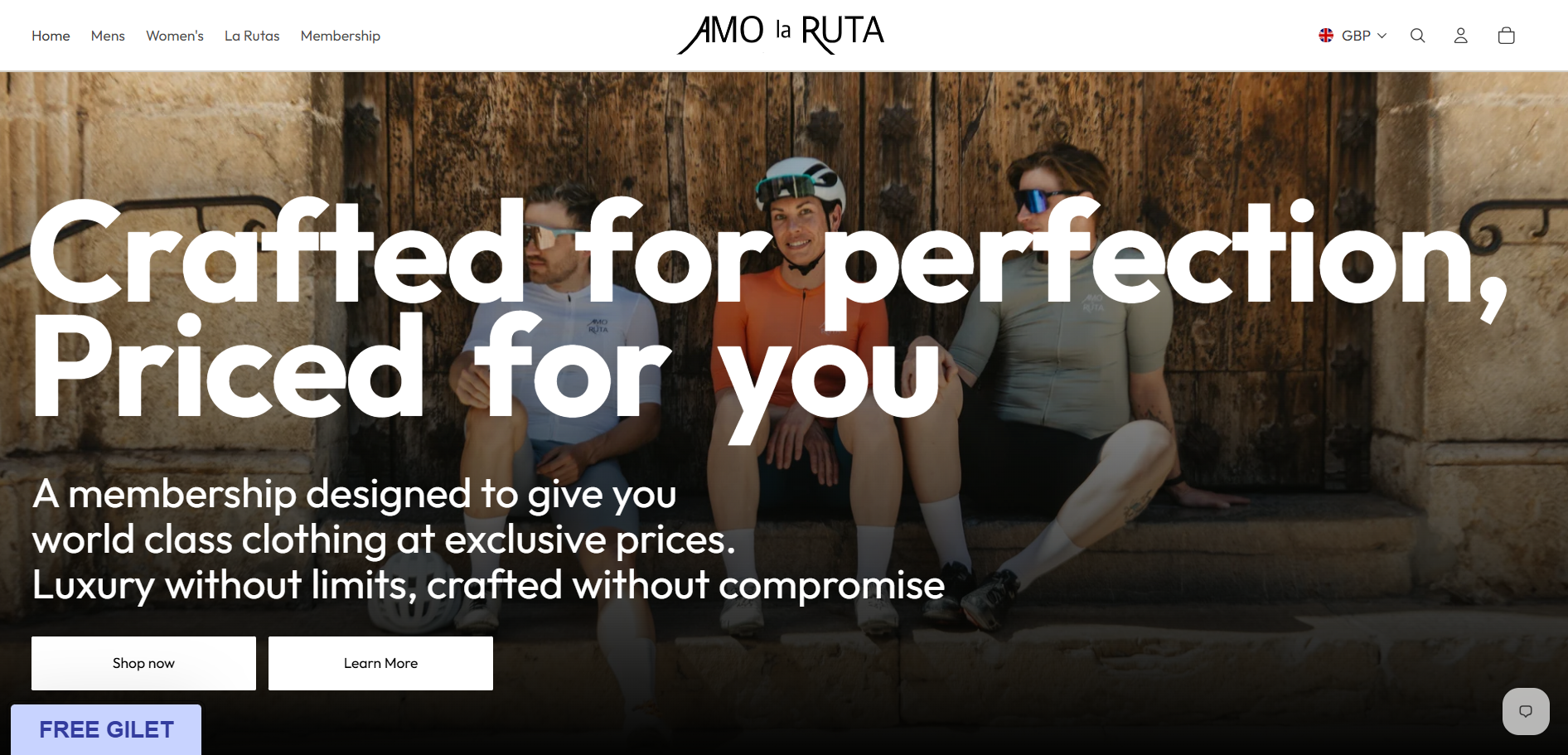 AMO la RUTA storefront